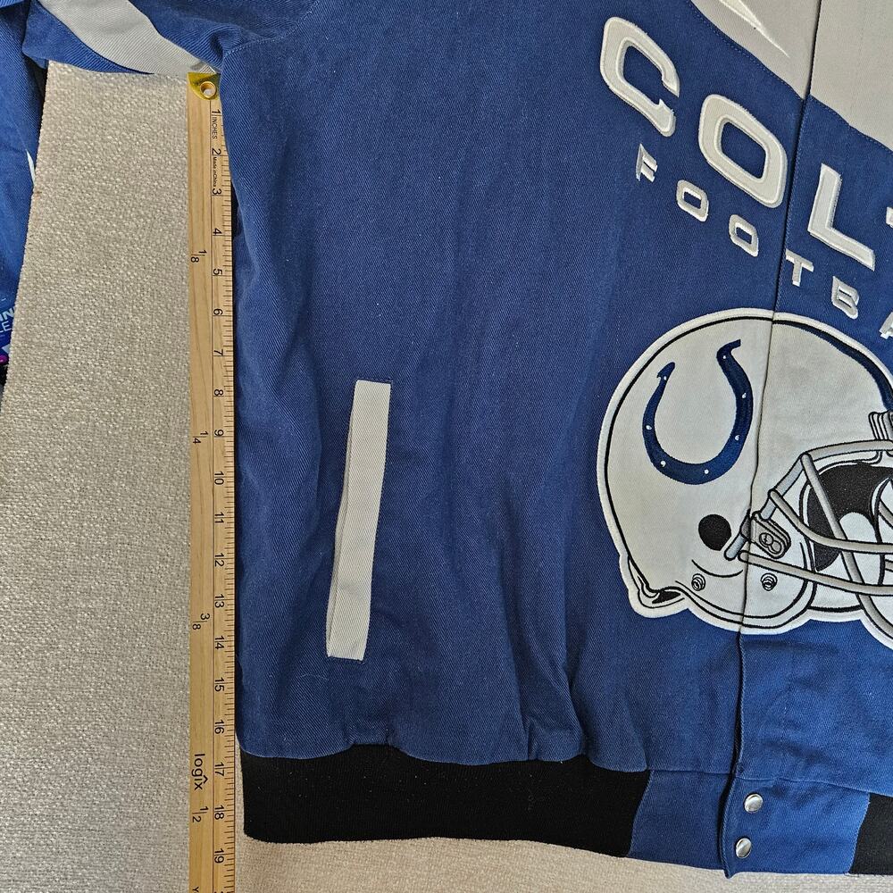 Indianapolis Colts NFL Kickoff Jacket 6XL Rare Size – Excellent - Picture 7 of 9